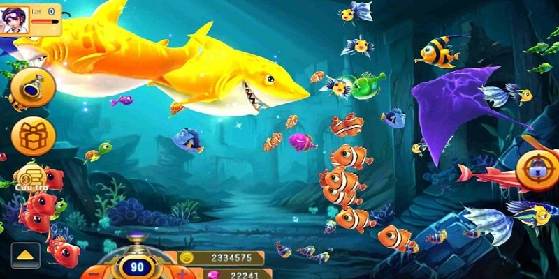 Thế giới cá trong game bắn cá đổi thưởng