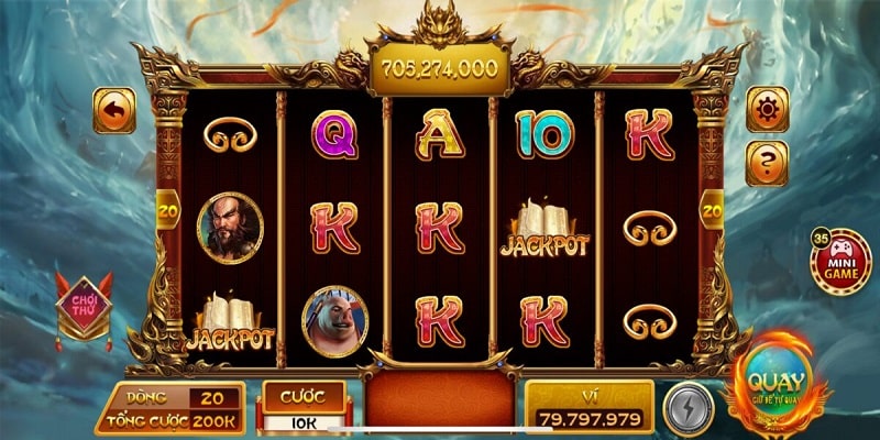 Game slot Jackpot lũy tiến